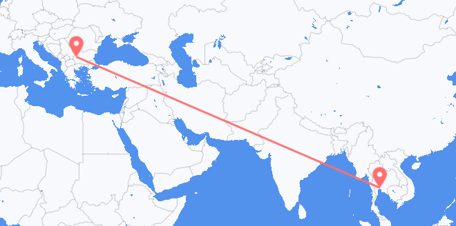タイ ブルガリアへ