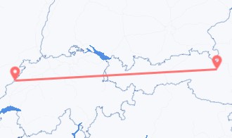 Train tickets from Lend to Le Locle