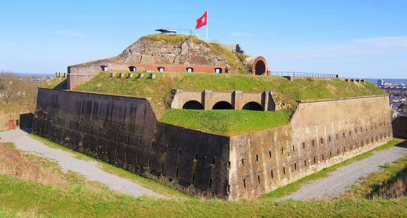 Hoge Brug in Maastricht, Netherlands