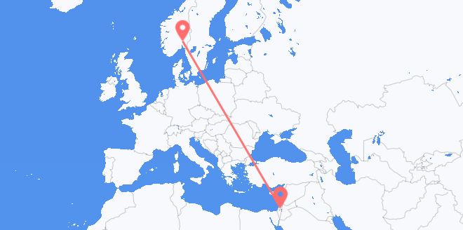 イスラエル ノルウェーへ