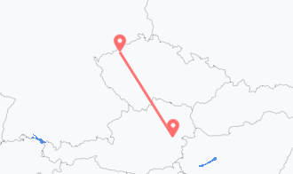 Train tickets from Gemeinde Ternitz to Chomutov