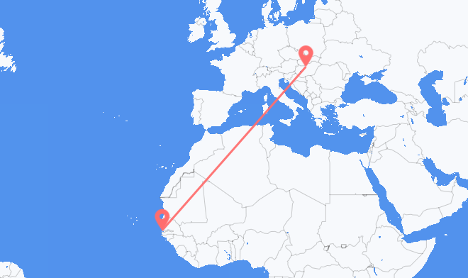 Banjul to Budapest
