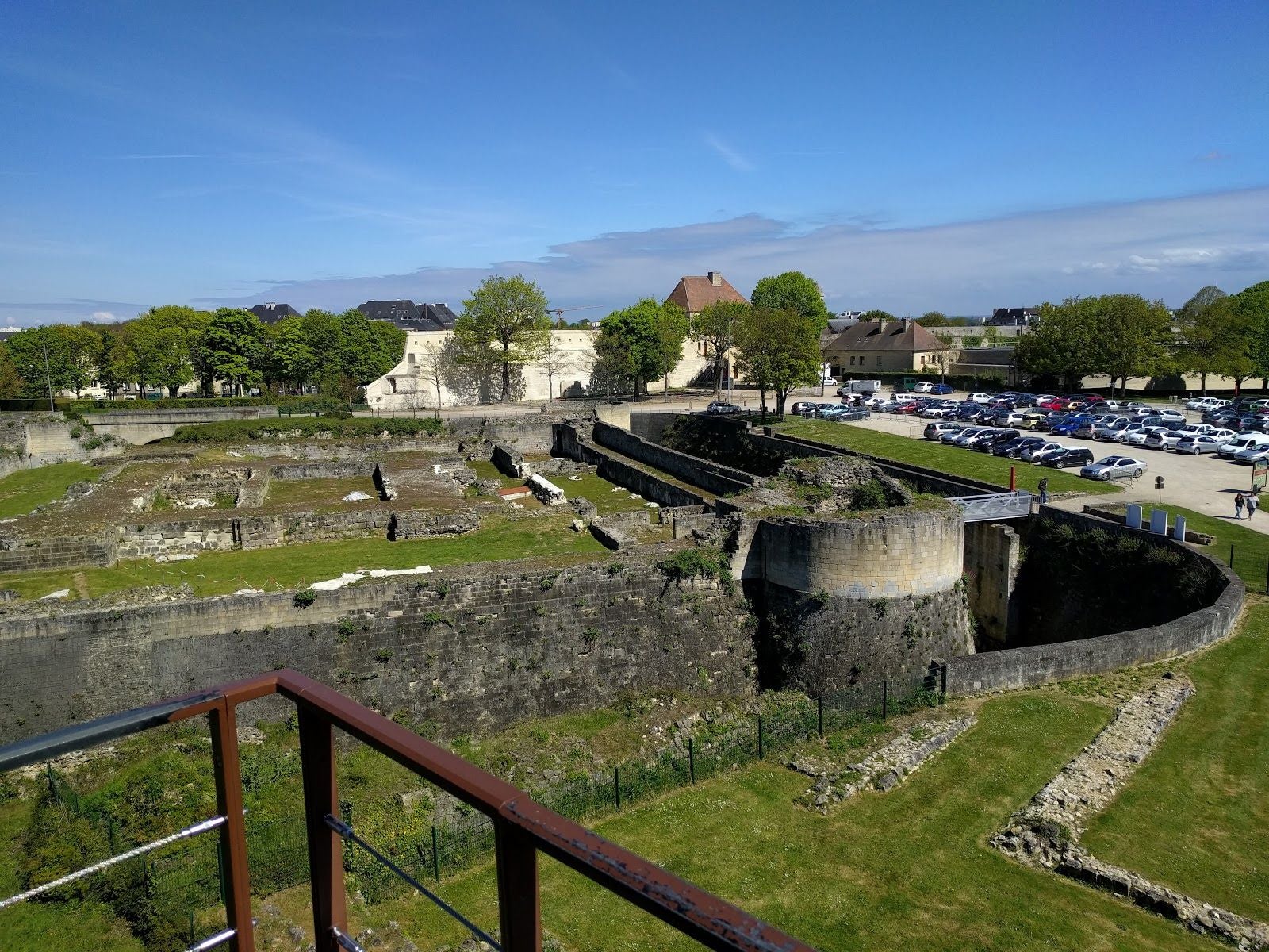 Caen Castle, Le Château, Caen, Calvados, Normandy, Metropolitan France, France