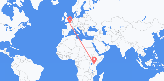 Kenya to France