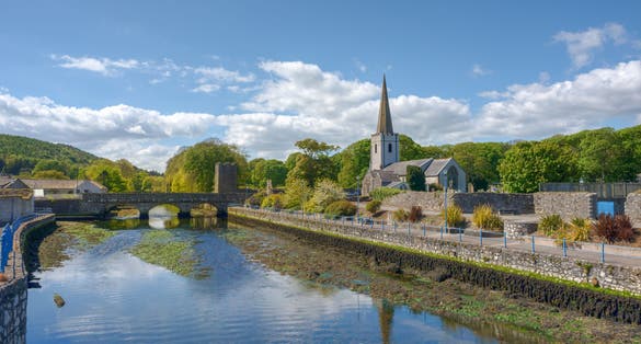 Glenarm (Irish: valley of the army). a village dating back to Norman times set in a Conservation Area, Northern Ireland.