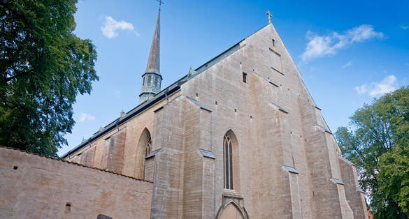 photo of close shot of Vadstena Abbey in Vadstena ,Sweden.