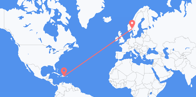 la República Dominicana a Noruega