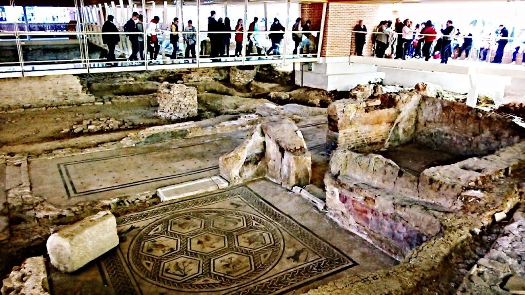 photo of view of Domus del chirurgo, Rimini, Italy.