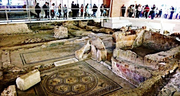 photo of view of Domus del chirurgo, Rimini, Italy.