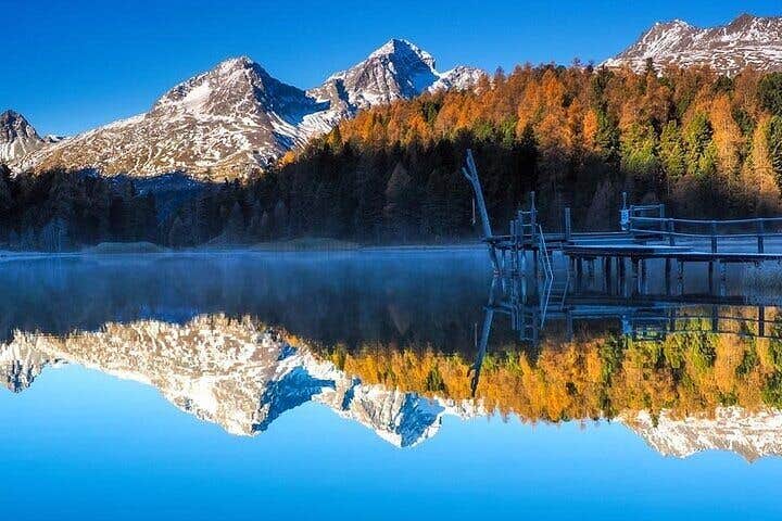 Full Day Tour in Bernina Express and St Moritz From Milan