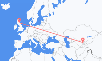 Uzbekistan to Scotland