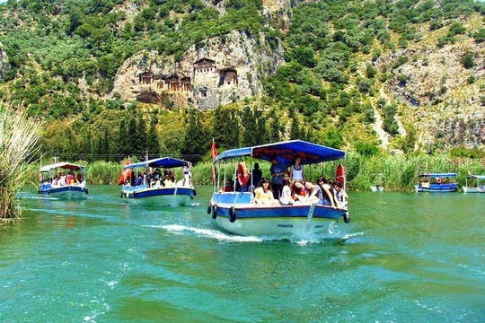 Explore Dalyan, King Tombs, Mud Bath and Turtle Beach from Fethiye