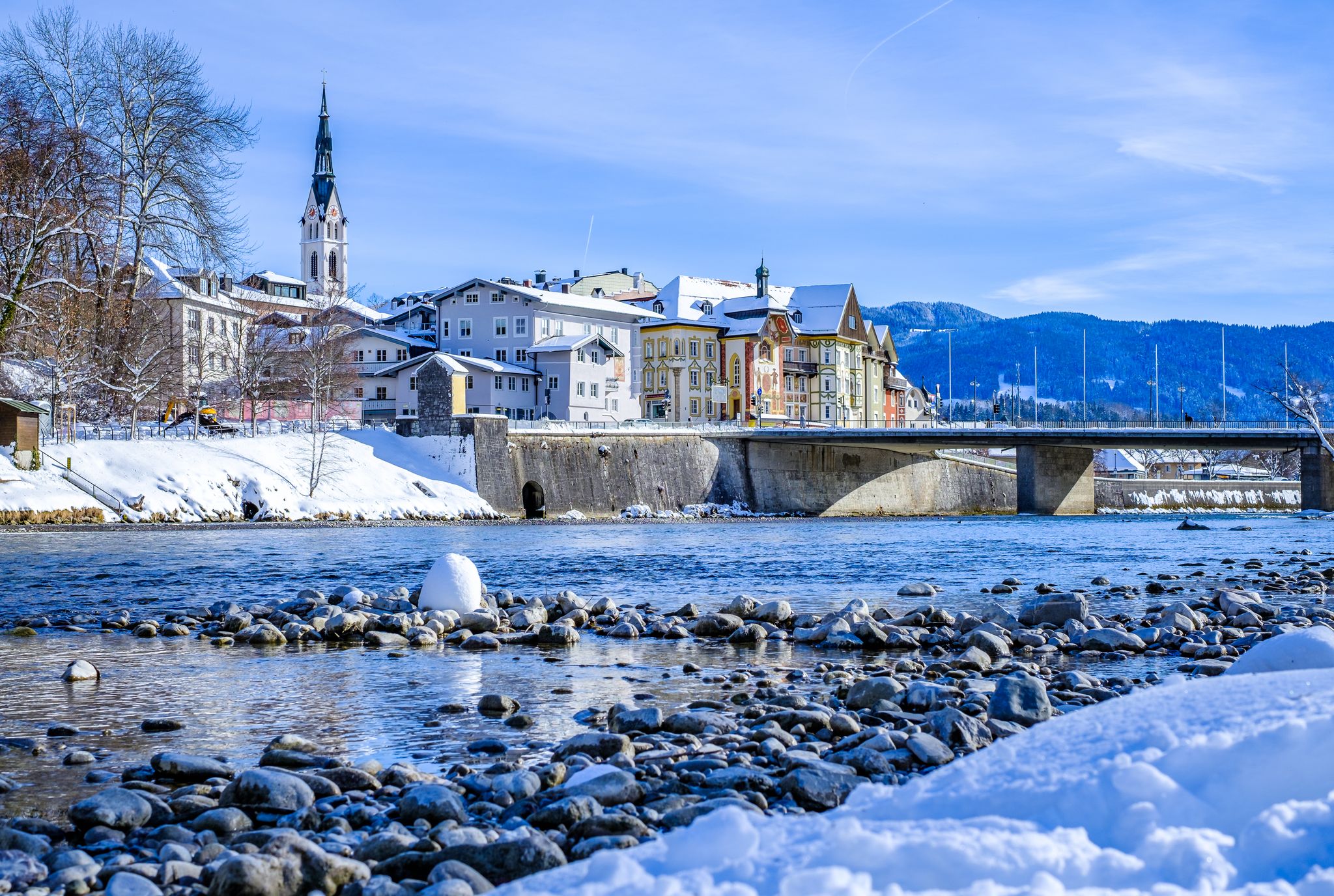 photo of view of famous old town of Bad Tolz - Bavaria, Germany.