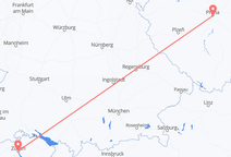 Прага в Цюрих