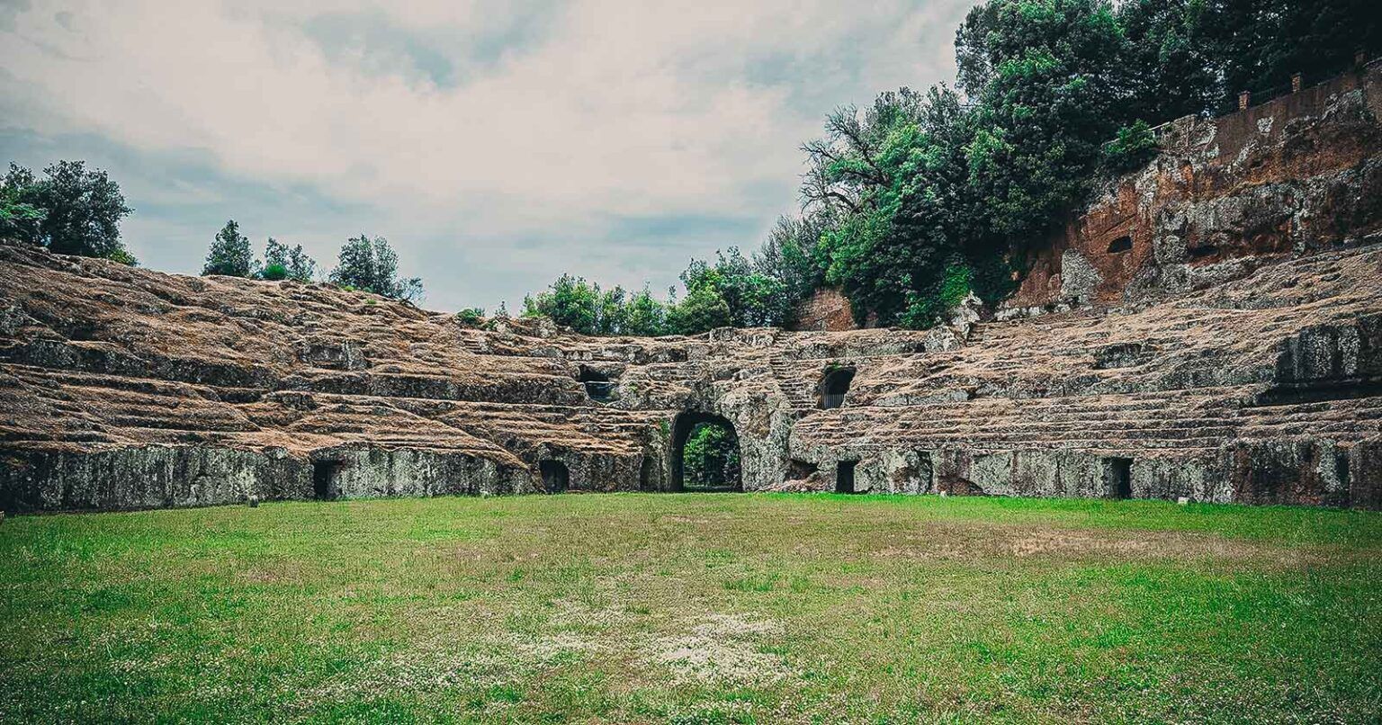 Anfiteatro di Sutri - Sutri's amphitheater, Sutri, Viterbo, Lazio, Italy