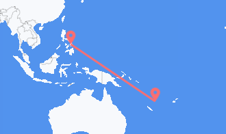Port Vila to Tacloban