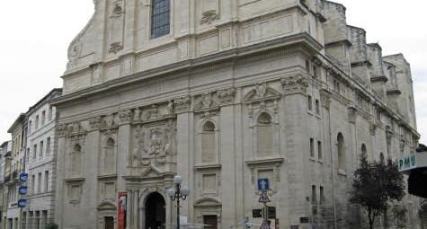 The Lapidaire Museum (Musee Lapidaire) in Avignon France features an assortment of Gallo-Roman statues, gargoyles and Etruscan artifacts. 