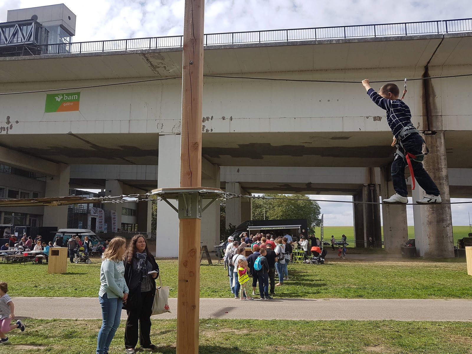 The Sloping Lock of Ronquières, Braine-le-Comte, Soignies, Hainaut, Wallonia, Belgium