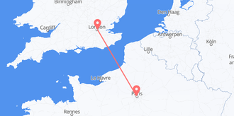 France to the United Kingdom