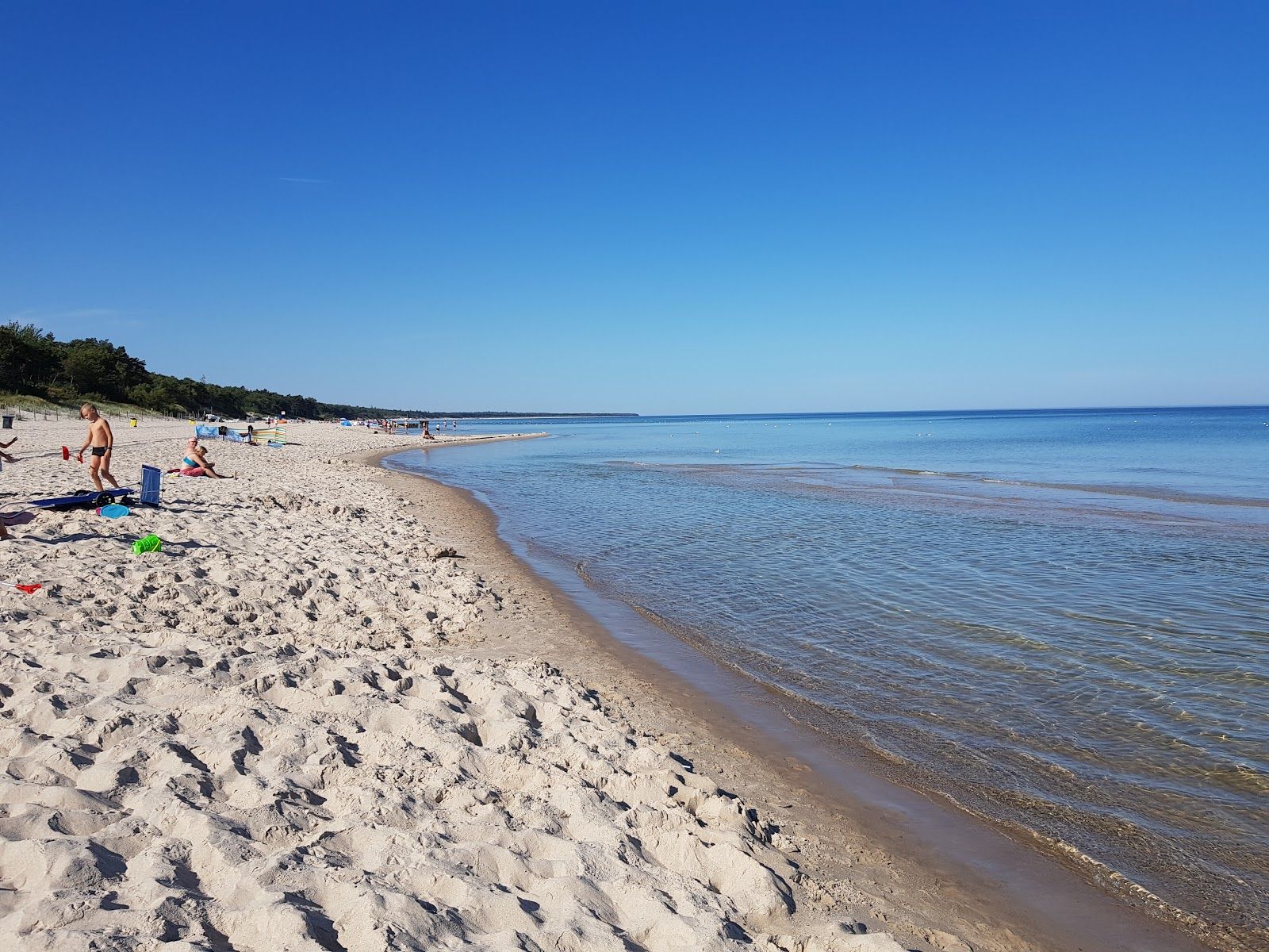 Plaża Zachodnia Radzikowo, Kołobrzeg, Colberg County, West Pomeranian Voivodeship, Poland