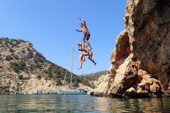 Semi-private Antiparos & Caves Blue Lagoon OR Rina Cave & Small Cyclades