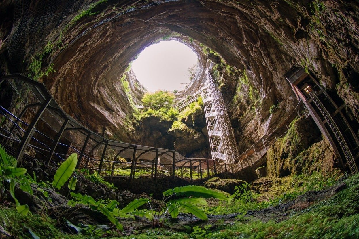 photo of the magnificent Padirac Cave in Padirac, France.