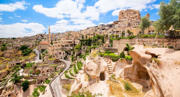 Photo of panoramic view of Nevsehir.