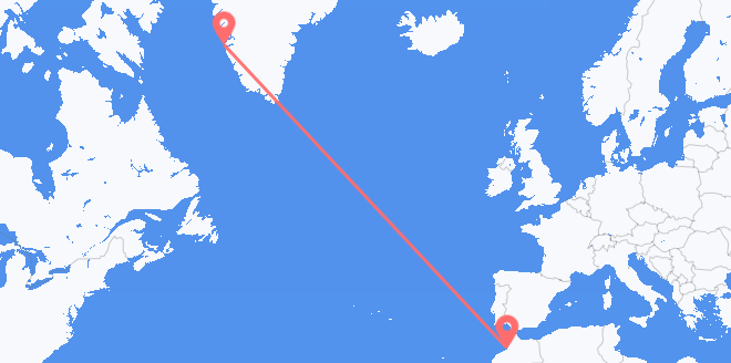 モロッコ グリーンランドへ