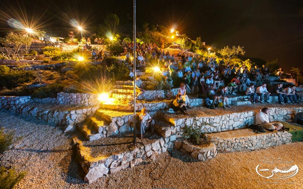 Photo of aerial view of Lozica Beach in Lozica, Croatia.