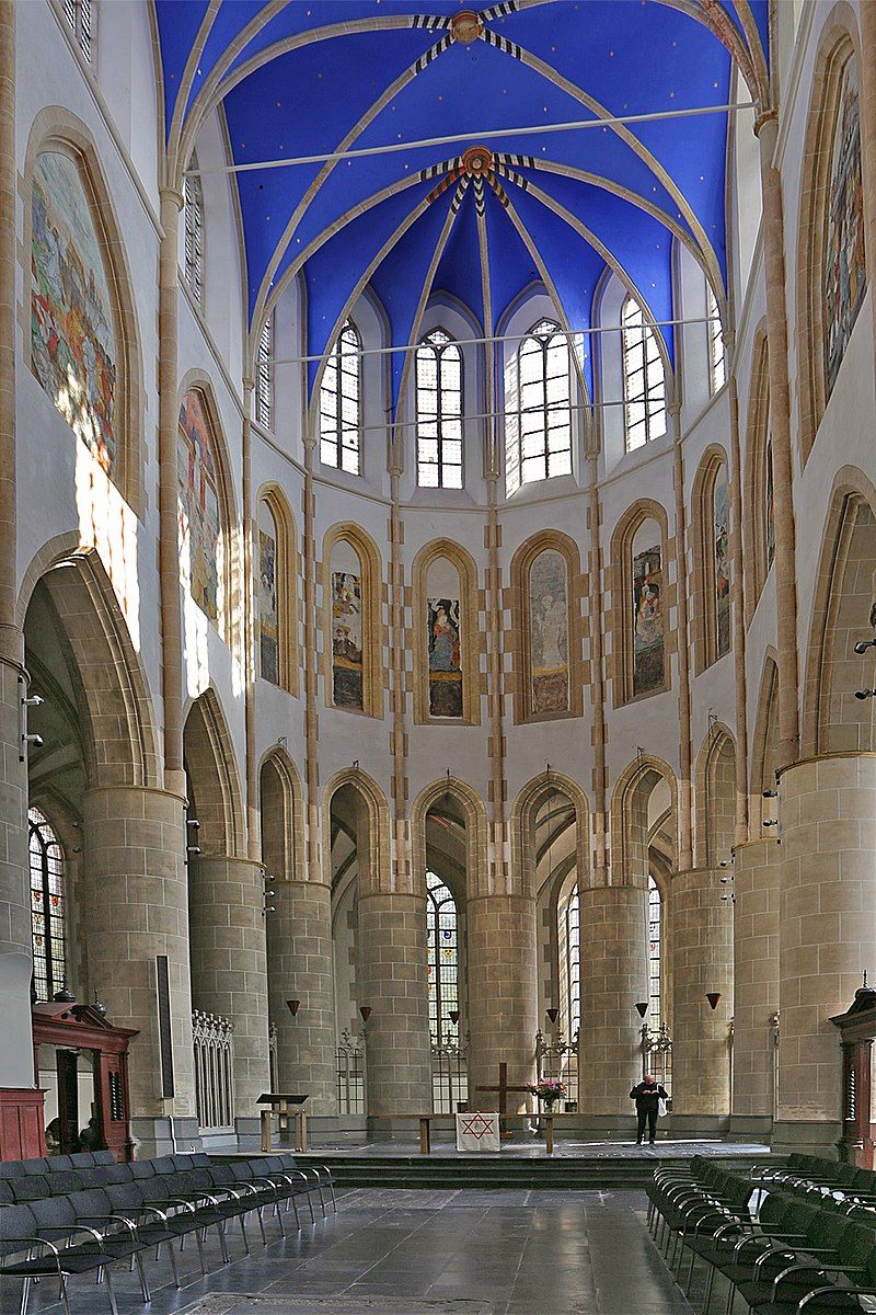 photo of interior of the Martinikerk in Groningen, the Netherlands.