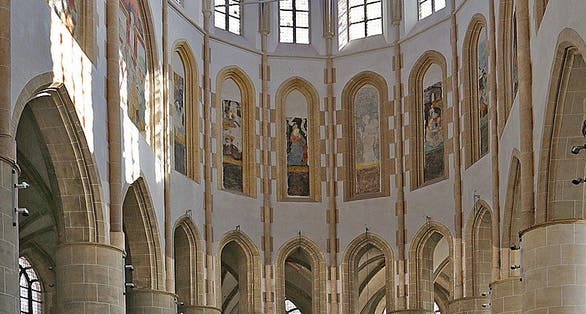 photo of interior of the Martinikerk in Groningen, the Netherlands.