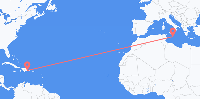 la República Dominicana a Malta