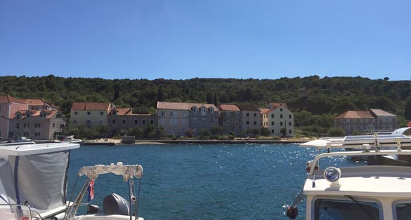 photo of view of Zlarin,Zlarin Croatia.