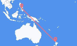 Auckland to Cebu City