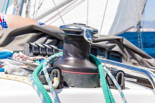 Boat excursion in the bay of Palma