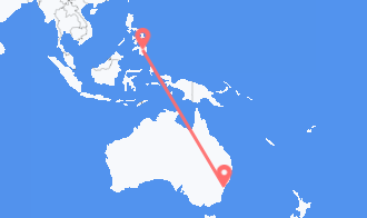 Sydney to Davao City