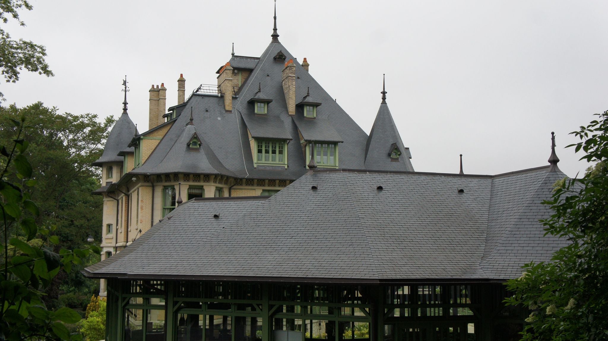 View from the gardens.