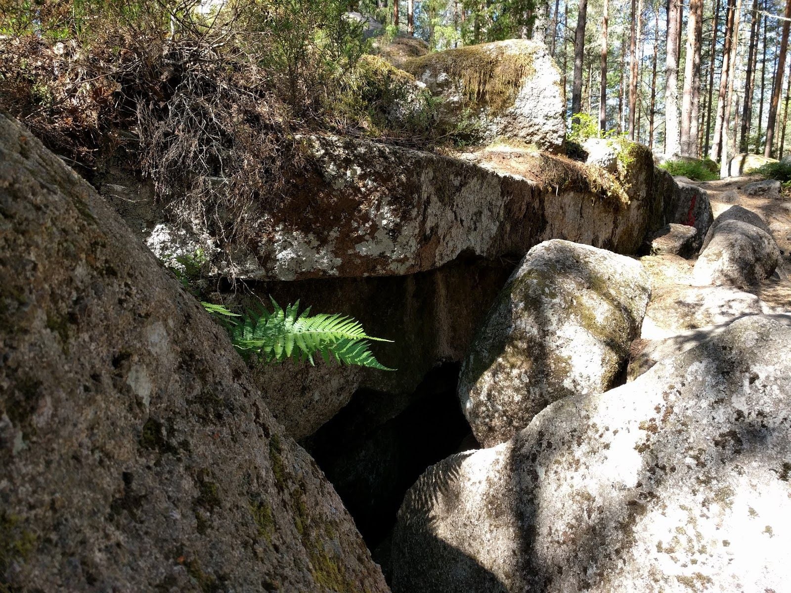 Trollegater Nature reserve, Kinda kommun, Östergötland County, Sweden