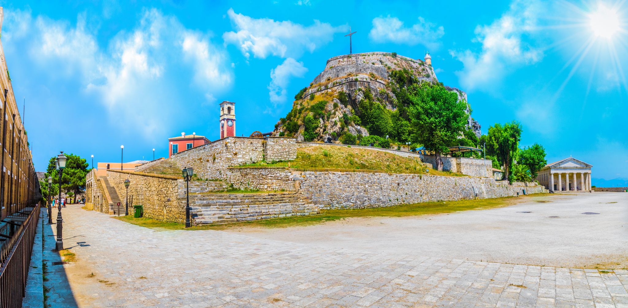photo of Old fortress of Kerkyra, capital of Corfu island, Greece.,Corfu Greece.