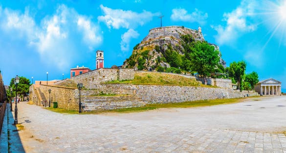 photo of Old fortress of Kerkyra, capital of Corfu island, Greece.,Corfu Greece.