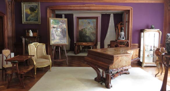 Room in the Musée de l'École de Nancy in 2018