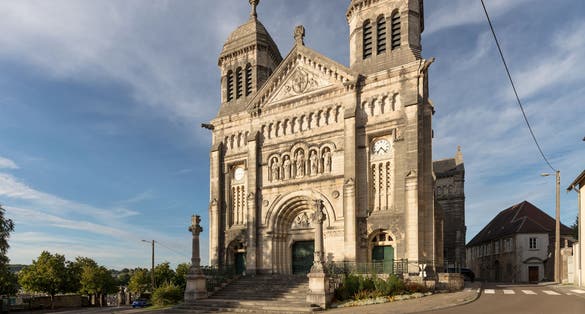 Saint-Ferjeux Basilica in Besancon, France