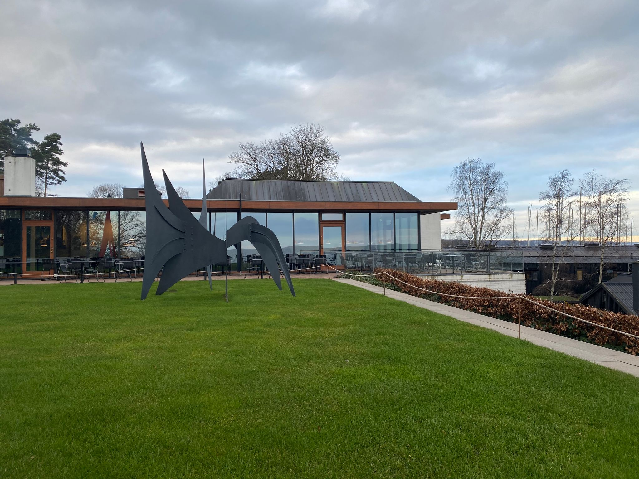 Photo of The Louisiana Museum of Modern Art, Denmark.