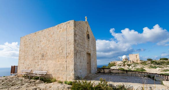 Photo of "Chapel of St. Mary Magdalene" at Malta's Dingli Cliffs.