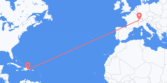 la República Dominicana a Suiza