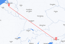 Bruxelles à Ljubljana