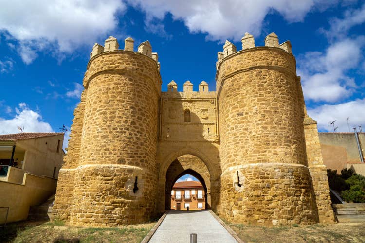 Door of Saint Andres, Villalpando, Zamora , Spain