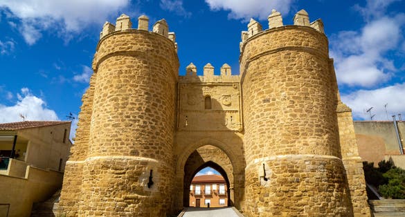 Door of Saint Andres, Villalpando, Zamora , Spain