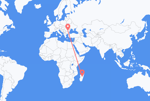 Antananarivo à Bucarest