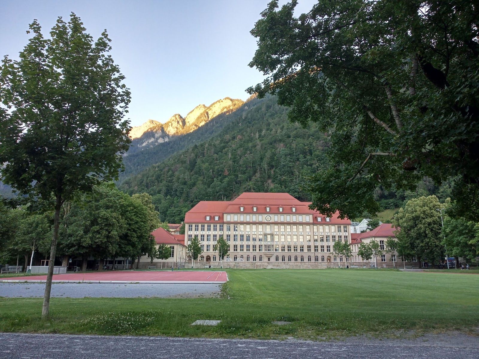 Quaderwiese, Chur, Plessur, Grisons, Switzerland